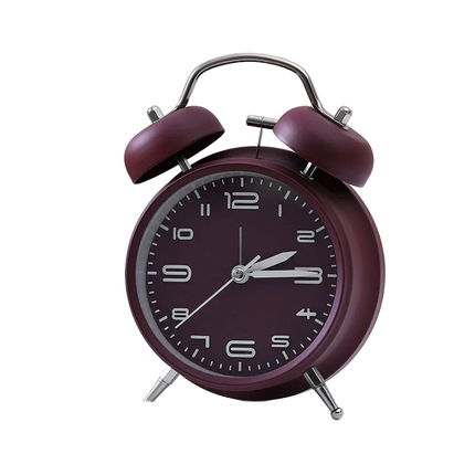 Originele analoge wekker met dubbele bel