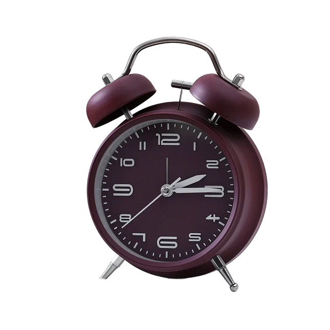 Originele analoge wekker met dubbele bel