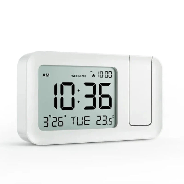 Digitale wekker met tijdprojectie