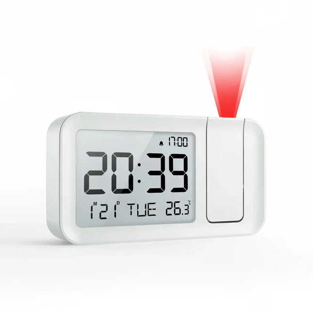 Digitale wekker met tijdprojectie