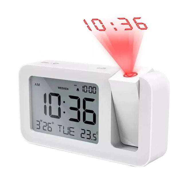 Digitale wekker met tijdprojectie