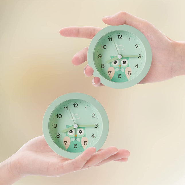 Analoge kinderwekker zonder tikgeluid