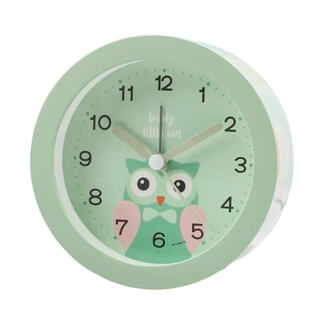 Analoge kinderwekker zonder tikgeluid