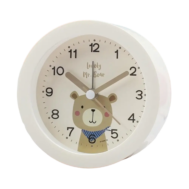 Analoge kinderwekker zonder tikgeluid
