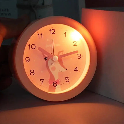 Analoge kinderwekker zonder tikgeluid