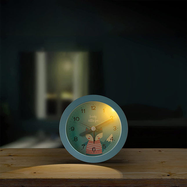 Analoge kinderwekker zonder tikgeluid