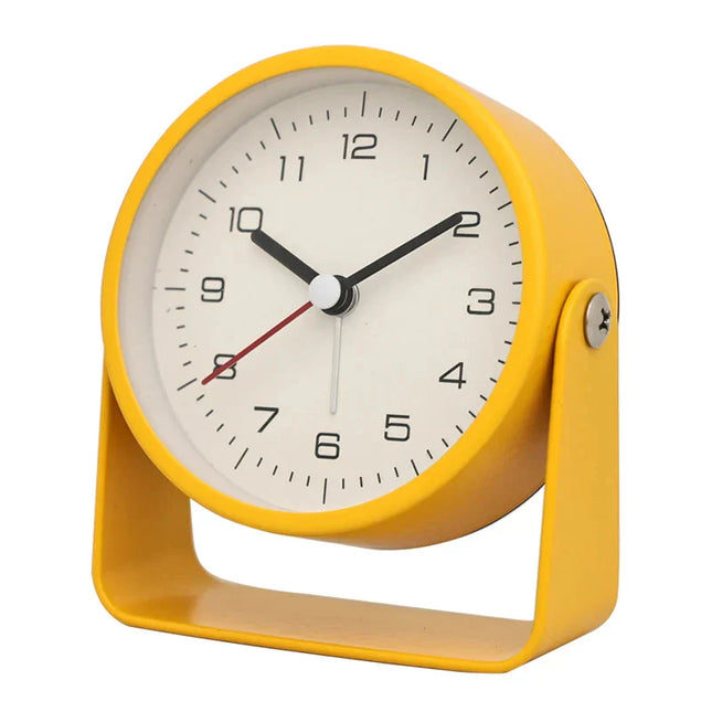 Stille analoge wekker zonder tikgeluid