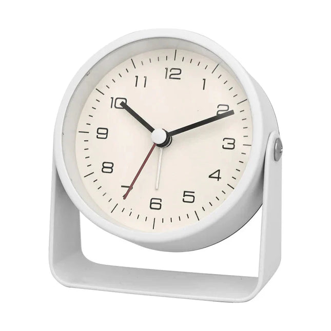 Stille analoge wekker zonder tikgeluid