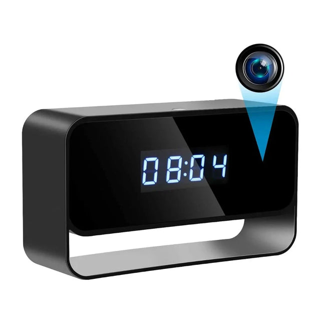 Wekker met verborgen camera nachtzicht