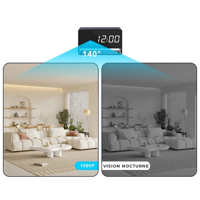 Spy camera wekker Full HD