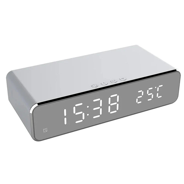 Inductie wekker met temperatuurweergave