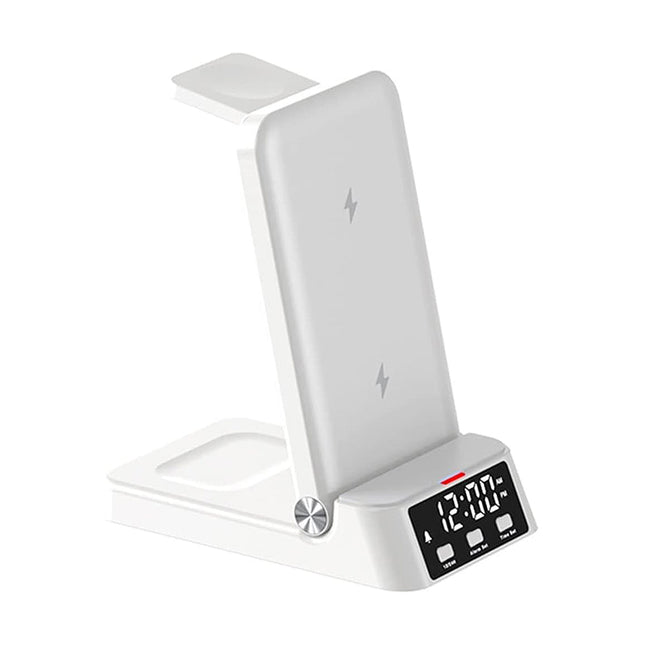 Opvouwbare inductielader met wekkerfunctie