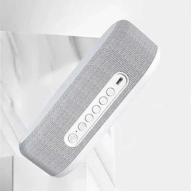 Stoffen wekker met draadloze QI oplader