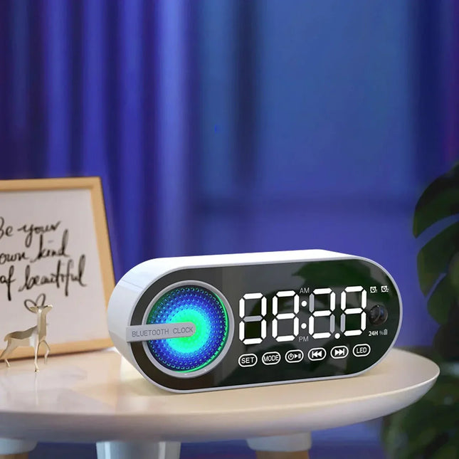 Digitale wekkerradio met sfeerverlichting