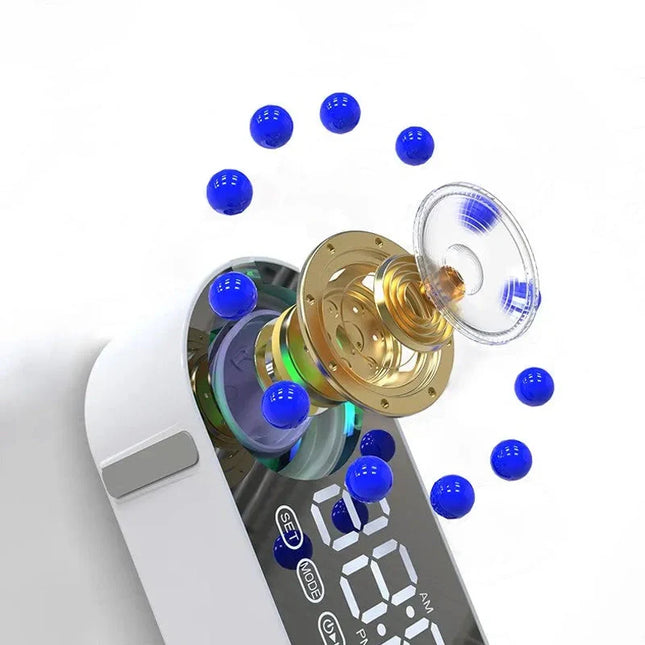 Digitale wekkerradio met sfeerverlichting