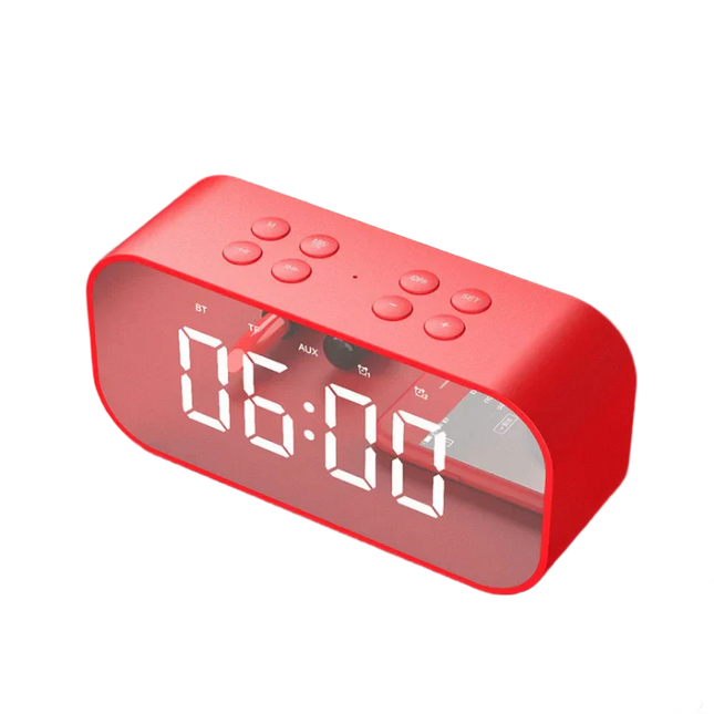 Slimme digitale kinderwekker met spiegel