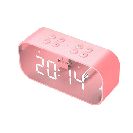 Slimme digitale kinderwekker met spiegel