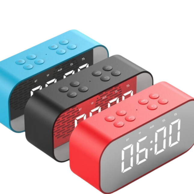 Slimme digitale kinderwekker met spiegel