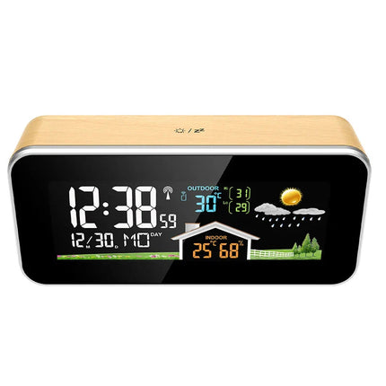 Slimme wekker met digitaal weerstation