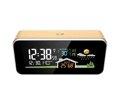 Slimme wekker met digitaal weerstation