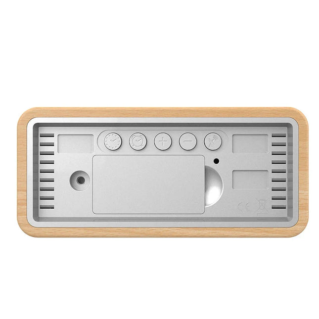 Slimme wekker met digitaal weerstation