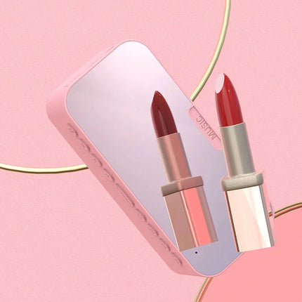 Roze digitale wekker met Bluetooth