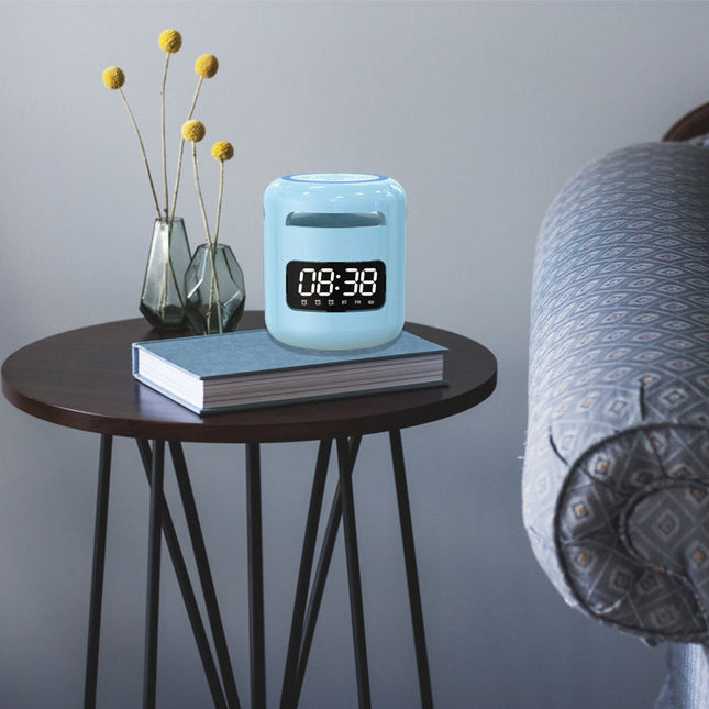 Draagbare Bluetooth speaker met wekker
