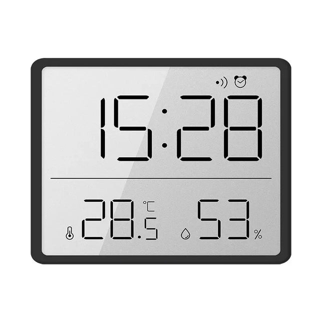 Platte reiswekker met thermometer