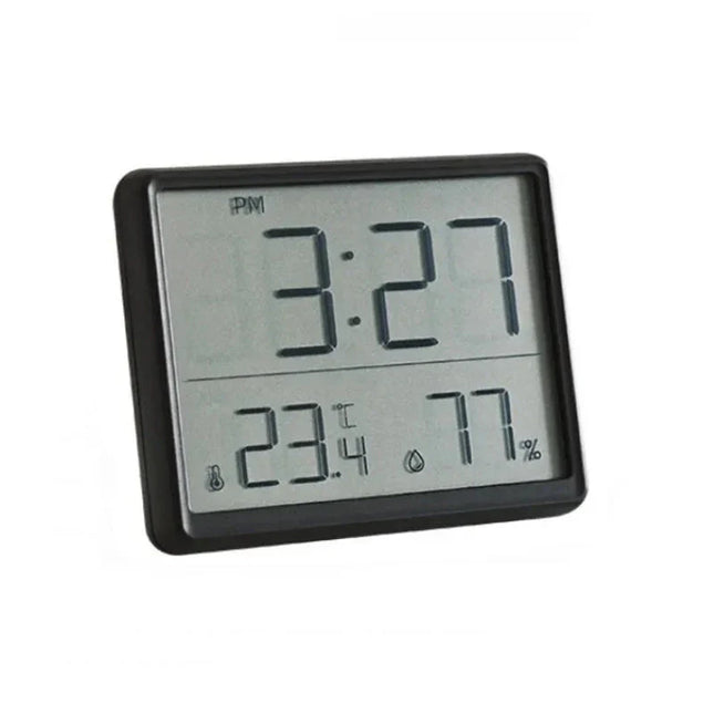 Platte reiswekker met thermometer