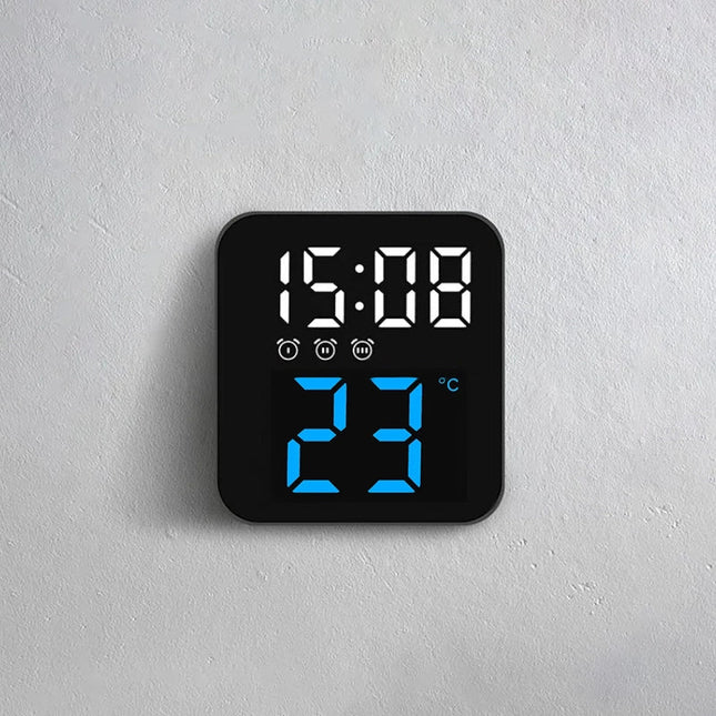 Compacte digitale wekker voor op reis