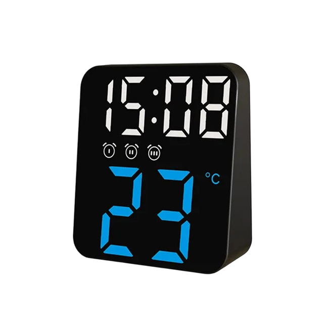 Compacte digitale wekker voor op reis