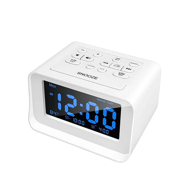 Digitale wekker met FM radio