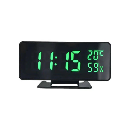 Digitale spiegel wekkerklok met display