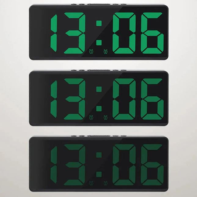 Moderne digitale wekker met led