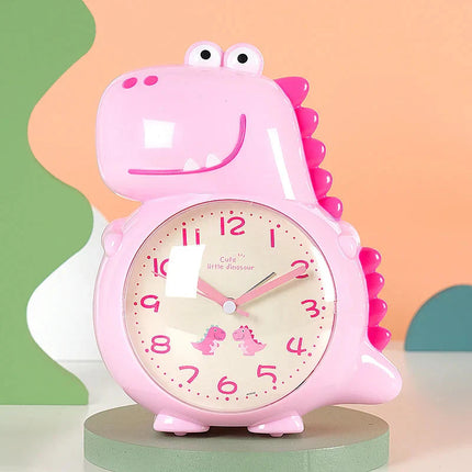 Analoge dino kinderwekker met wijzers
