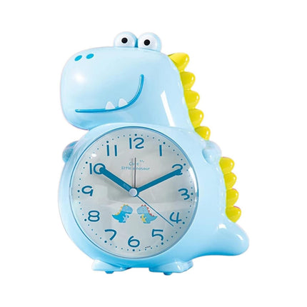 Blauwe analoge dinosaurus kinderwekker