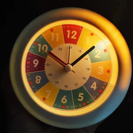 Educatieve kinderwekker met nachtlampje