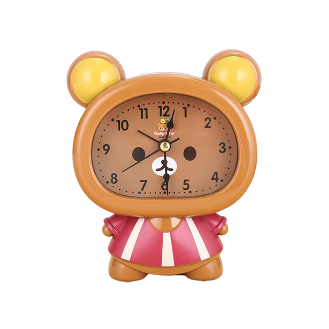 Leuke analoge kinderwekker in beervorm