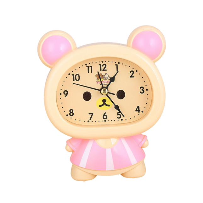 Leuke analoge kinderwekker in beervorm