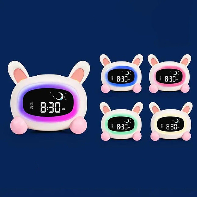 Digitale kinderwekker met nachtlampje