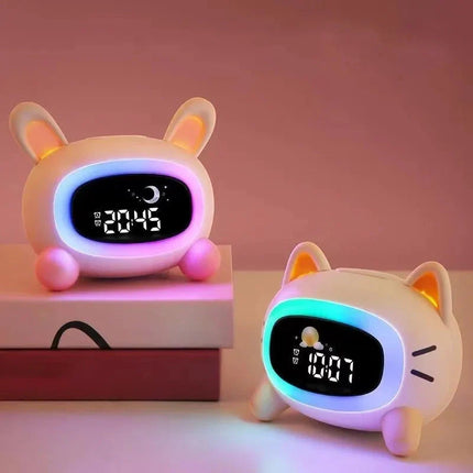 Digitale kinderwekker met nachtlampje