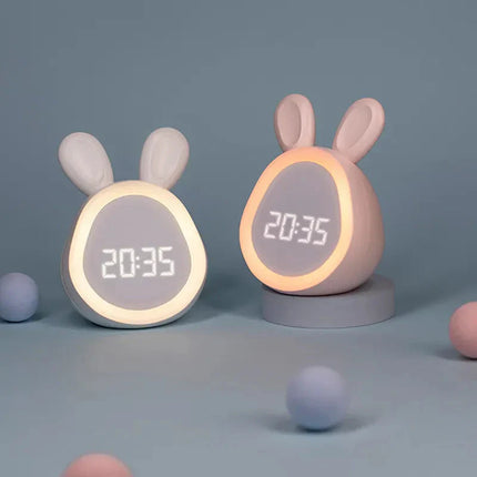Kinderwekker konijn met zacht licht