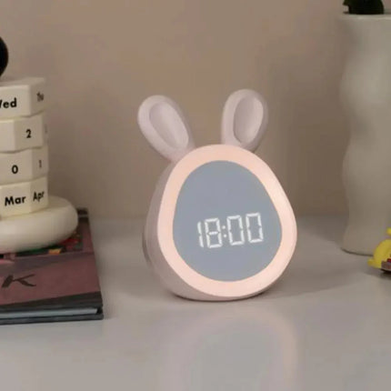 Kinderwekker konijn met zacht licht