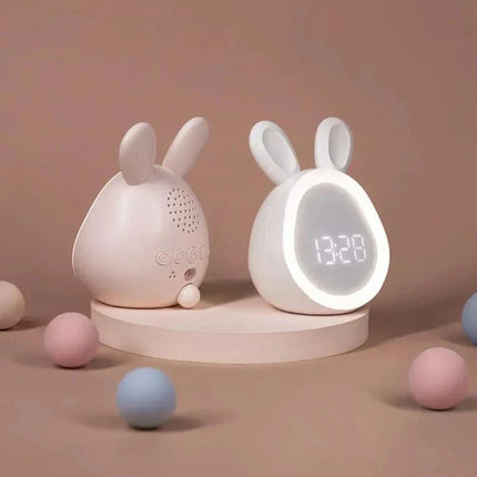 Kinderwekker konijn met zacht licht