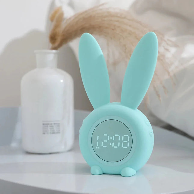 Konijn slaaptrainer met digitale klok