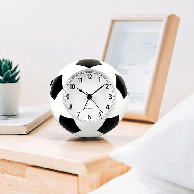 Kinderwekker in de vorm van voetbal