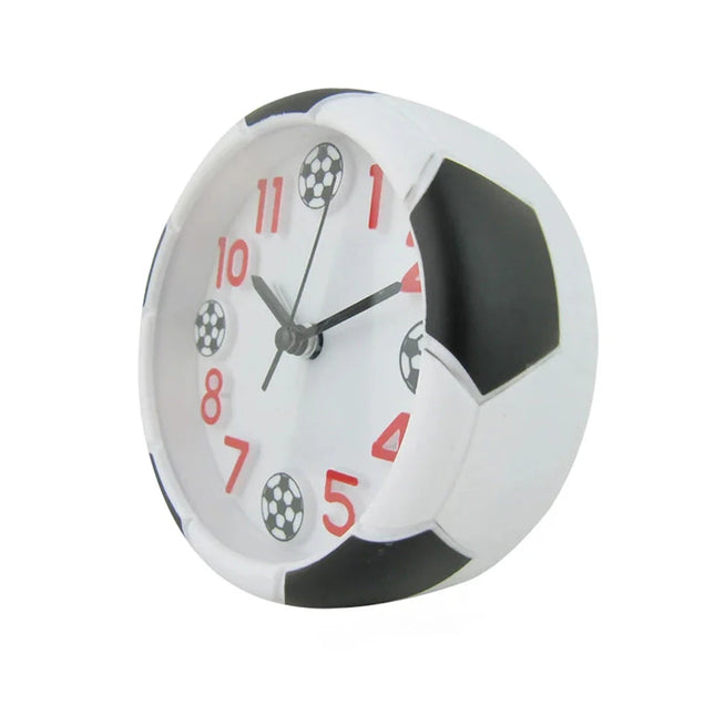 Analoge kinderwekker met voetbal design