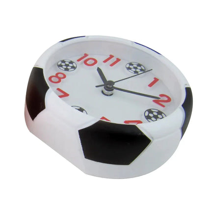 Analoge kinderwekker met voetbal design