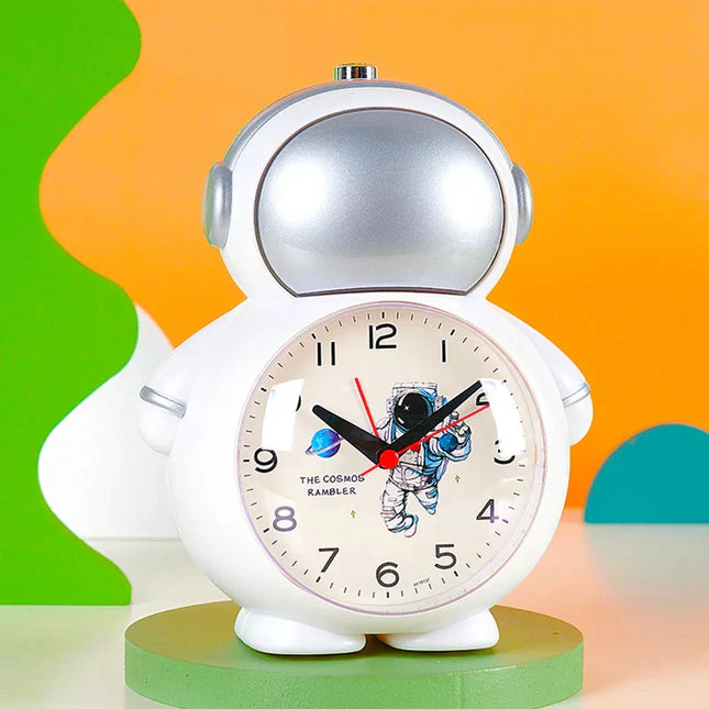 Astronaut wekker analoog voor jongens