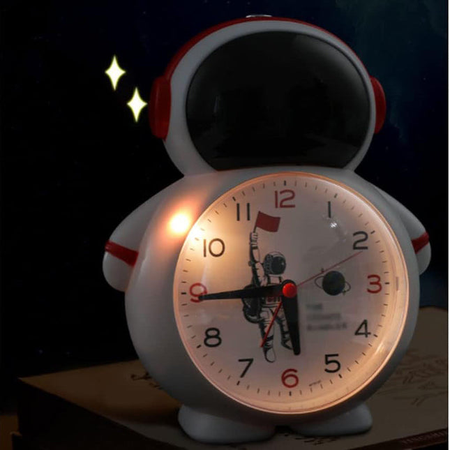 Astronaut wekker analoog voor jongens